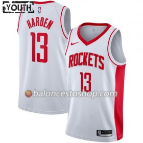 Camiseta Niños NBA Houston Rockets James Harden 13 2019-20 Nike Association Edition Swingman